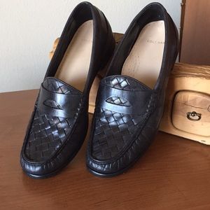 Cole Haan Black Leather Loafers